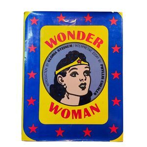 Vintage 1972 Wonder Woman Hardcover Comic Book Made In USA by Bonanza Books